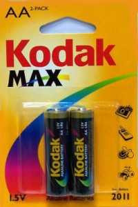Батарейка Kodak Max Lr6/316 Bl2 (арт. 7299)