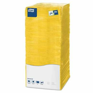 Салфетки TORK Big Pack, 25х25, 500 шт., желтые, 470116 (арт. 127875)