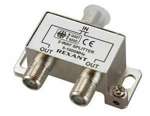 Splitter На 2Tv 5-1000 Mhz Rexant 05-6001 (арт. 233853)