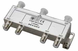 Splitter На 6Tv 5-1000 Mhz Rexant 05-6004 (арт. 492383)