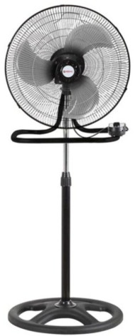 Вентилятор напольный 2 в 1 черный Вентилятор напольный 2 в 1 черный